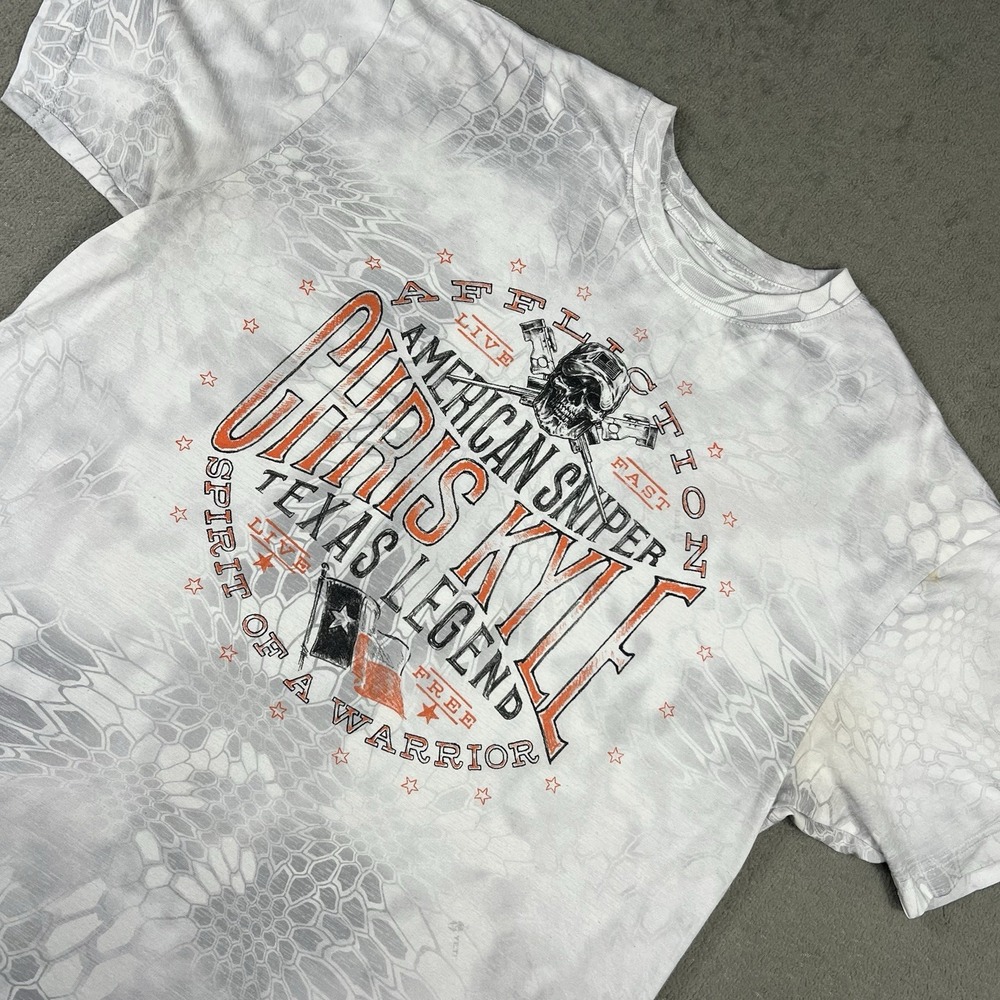 Chris Kyle Affliction T-Shirt Mens 2XL American Sniper Short Sleeved